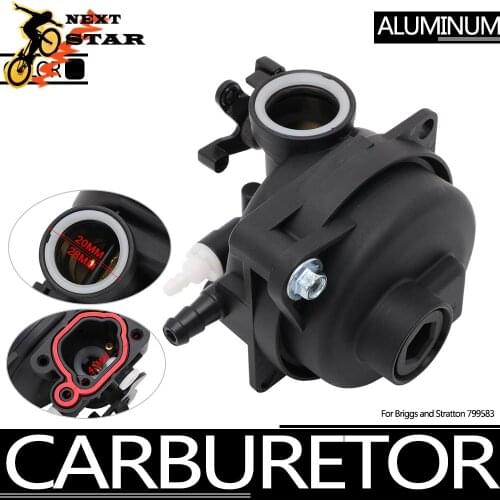 Motorcycle Plastic Engine Part Carburetor Replacement Carburedor WIth Gasket For BRIGGS STRATTON 799583