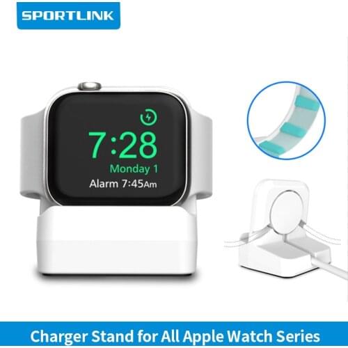 Charger Stand For Apple Watch SE 6 5 4 3 2 1 All Series 44mm 42mm 40mm 38mm iwatch Desk Charge Dock Holder Watch Accessories