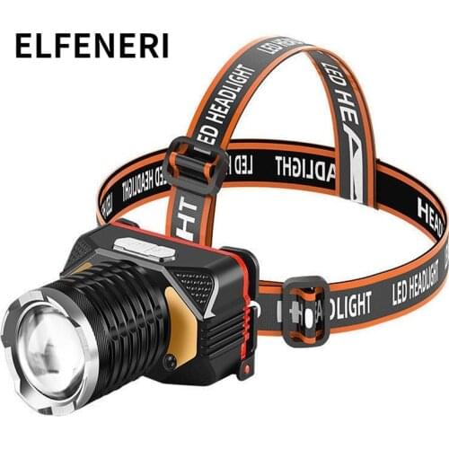 LED Headlight Strong Light Rechargeable Long-range Waterproof Military Household Super Bright Outdoor Induction Miners Lamp