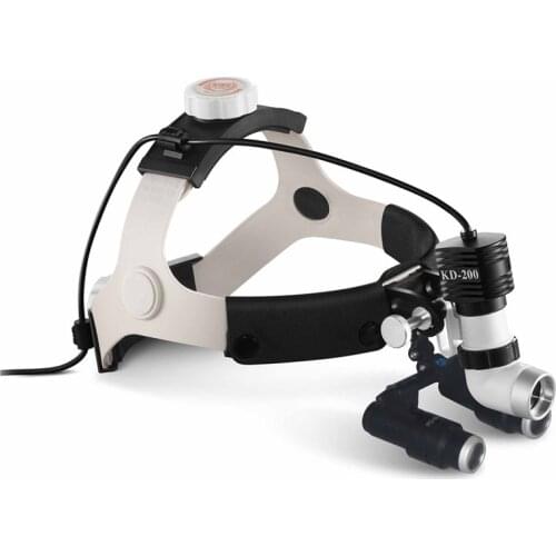 CE/FDA 4/5/6.0X Dental Loupes Binocular Magnifier+Surgical Medical Headlight 5WLED Headlamp HeadLight Lamp