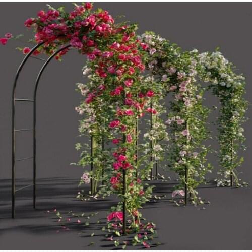 Iron Wedding Arch Decorative Garden Backdrop Pergola Stand Flower Frame For Marriage Birthday Wedding Party Decoration DIY Arch