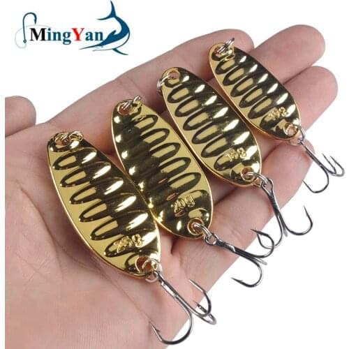 1PCS Metal Spinner Spoon Trout Fishing Lure Hard Bait Sequins Noise Paillette Artificial Bait Small Hard Sequins Spinner