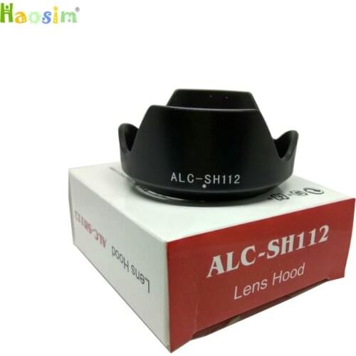 10pcs/lot ALC-SH112 lens hood For Sony A6000 A5000 NEX5 NEX3 E SEL-1855 18-55 mm f/3.5-5.6 SEL-16F28 16 mm 49mm with package box