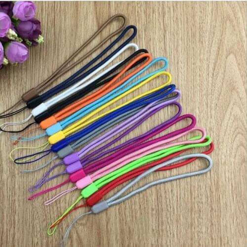 200pcs Thick wrist hand cell phone mobile Strap chain straps keychain Charm Cords DIY Lariat Lanyard MP5 4 3 U flash disk Strap