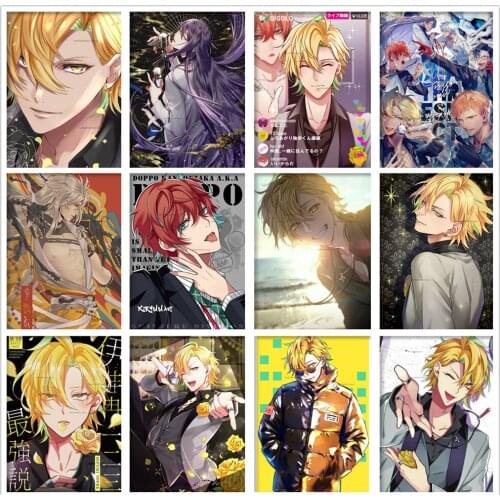 5d Diy Diamond Painting Anima Cartoon Hypnosis Microphone Division Rap Battle Rhyme Diamond Mosaic Cross Stitch Home Decor Gift