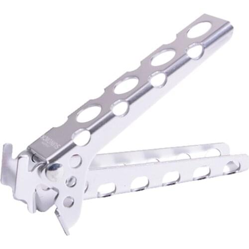 Aluminum Pot Clamp Pan Handler Pot Lifter Cooking Gripper Camping Cookware Dish Holder