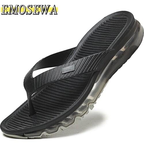 Brand High Quality Brand Non-slip Flip Flops Men Summer Beach Slippers Men Fashion Breathable Casual Men Slippers Summer Outdoor