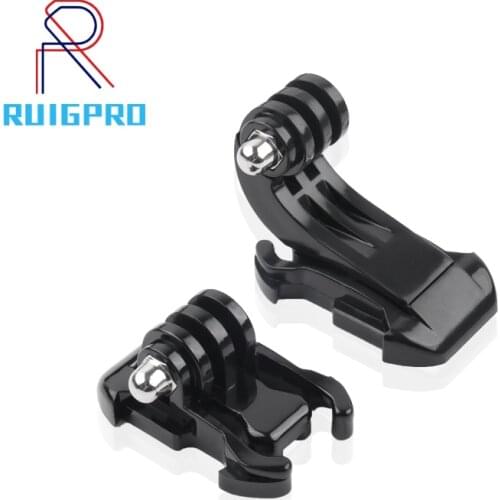 Gopro accessories Camera Quick-Release Helmet Mount Base Adapter Buckle J-hook For Gopro HD Hero 9/8/7/6/5/4/3+/3 Wholesale