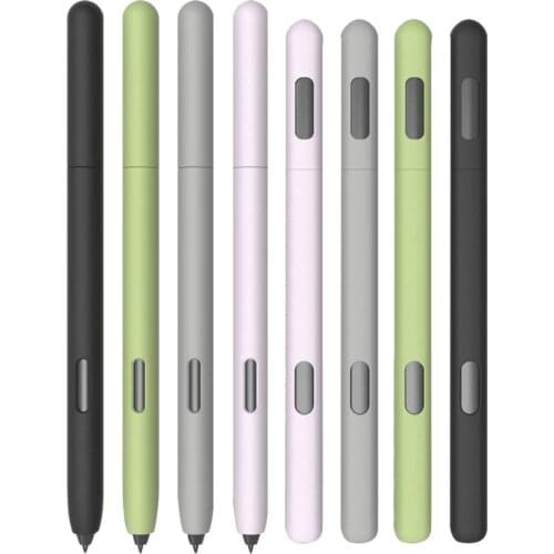 Pen Silicone Case For Samsung Tab S6 S7 S Pen Pocket Cover non-slip anti-lost Tablets Smart Pen Stylus Protect Set Sleeve Skin