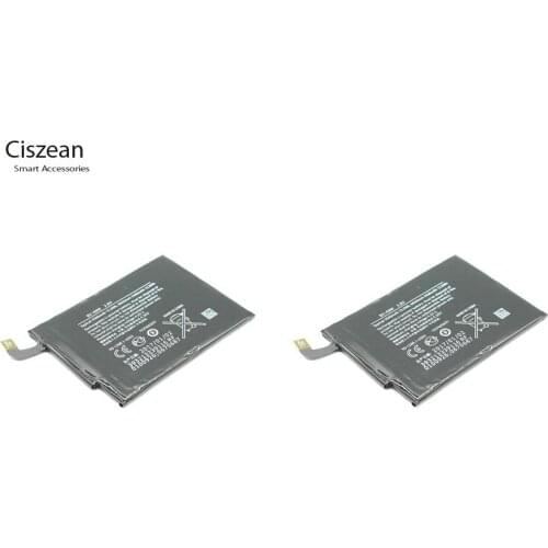 Ciszean 2pc/lot BV-4BW / BV4BW / BV 4BW Replacement Battery For Nokia Lumia RM-937 Bea 1520 MARS Phablet 3500mAh / 13.3Wh
