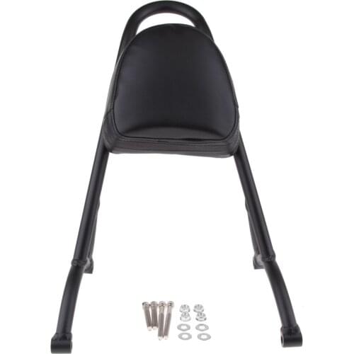 Dolity Passenger Sissy Bar Detachable Backrest for Sportster XL 883 1200 2004-2016 Black