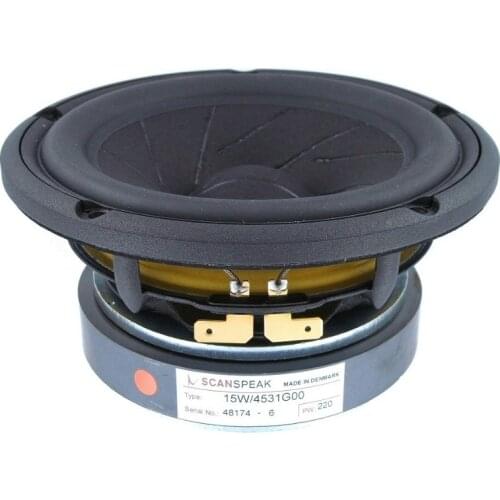 HF-146 HiFi Speakers 5.5 inch midwoofer Scanspeak 15W/4531G00- 4ohm 87dB