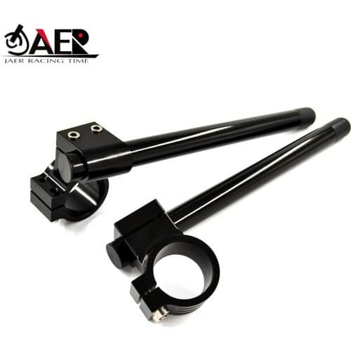 JAER CNC 41mm Clip-Ons Handlebars Rised Riser Handle Bar Fork Tube for Yamaha MT03 MT25 YZF R3 R25 MT 03 MT25 MT-03 MT-25