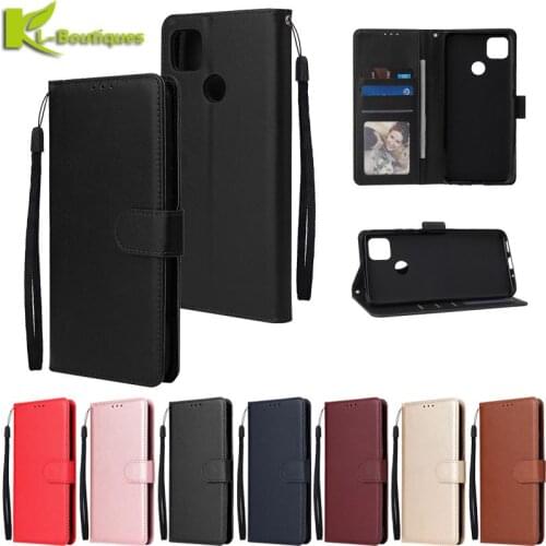 For Xiaomi Redmi 9C Leather Case sFor Xiaomi Redmi 9C NFC Cover Redmi9C 9 C Coque Classic Flip Wallet Phone Case Women Men Etui
