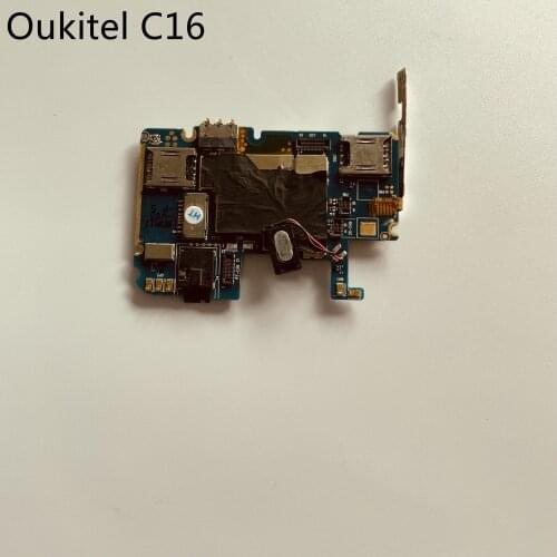 Oukitel C16 Used Mainboard 2G RAM+16G ROM Motherboard For Oukitel C16 MediaTek MT6580 5.71" Smartphone Free Shipping