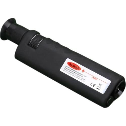 400X Magnification Optical Fiber Inspection Microscope With SC FC LC ST MU E2000 Universal Adapter For Fiber Cleaning