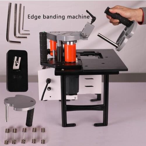 Woodworking Edge Banding Machine Home Improvement Portable Double-sided Gluing Fully Automatic Manual Household Small Welt
