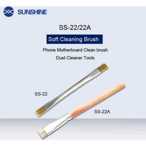 Wood Handle Soft Cleaning Brush Phone Motherboard Clean brush For Monitor Laptop Keyboard PC Dust Cleaner PCB Repair Tools