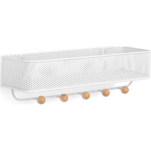 Key Rack for Wall, Entryway Storage Mail Organizer Wall Mount, Letter, Magazine, and Key Holder for Entryway, Kitchen