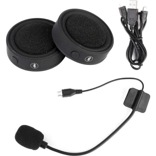 BT17 Waterproof Bluetooth Helmet Headphone Stereo Music Motorcycle Riding Hands-Free Headset