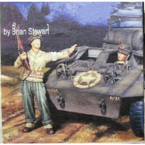 1/35 Resin Figure Model Kit Unassambled Unpainted 786