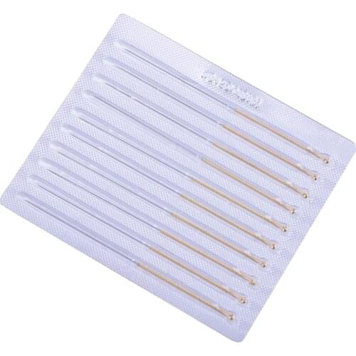 3boxes 0.25/0.30/0.35/0.40mm 5*100pcs / box Copper handle Acupuncture Needles Disposable Sterile Chinese Traditional Needles