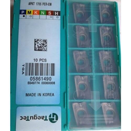APKT1705PER-EM TT9030 10pcs 50pcs carbide insert Processing: stainless steel, steel, etc