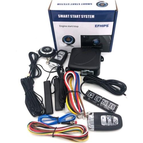 Automatic start and stop with password keyless entry system, engine start alarm system, remote control auto parts