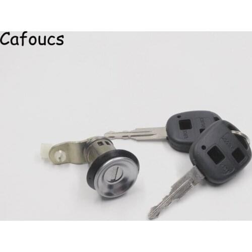Cafoucs For Great Wall Hover H3 H4 Car Front Left Switch Door Core Lock Parts With 2 Keys