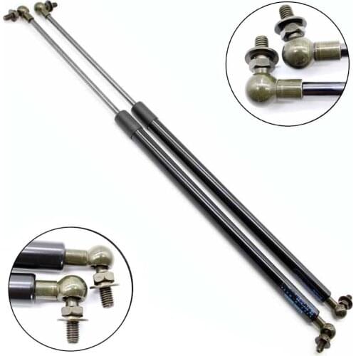 Set of 2pcs Tailgate Gas Struts Shock Struts Lift Supports for Trailer Box Caravans Camper Canopy 830MM Long 500 Newtons