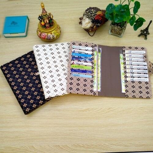 Leather Journal Cover A5 Planner Cover Card Folder Cute Folder Field Notes Cover Folders For School(6PCS)
