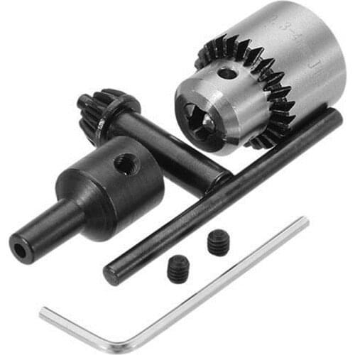 5Pcs Suit 0.3-4mm Drill Chuck With Collet Chuck Motor DC 12-24V Electric Drill with for Polishing Drilling Cutting