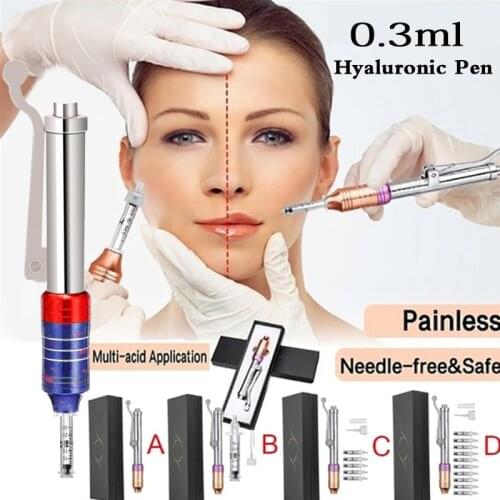 New 0.3ml Lip Injection Hyaluronic Pen Atomizer Sterile Injection Gun For Anti Wrinkles Lifting Lip Filler Beauty Skin Care Devi