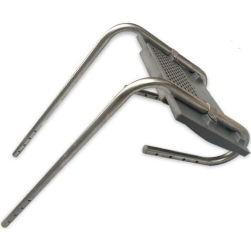 Outdoor inflatable boat inflatable boat kayak clip net boat hook length bracket stern motor suspension frame