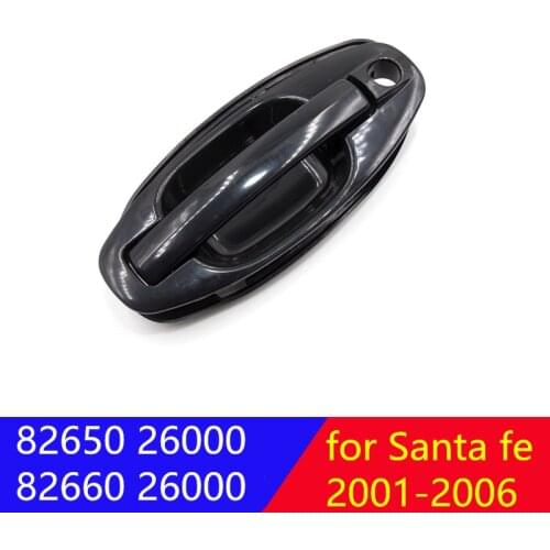 For hyundai Santa fe 2001-2006 Front Outside Car Door Handle Exterior Handle Rear 8265026000 8266026000 8365026000 8366026000