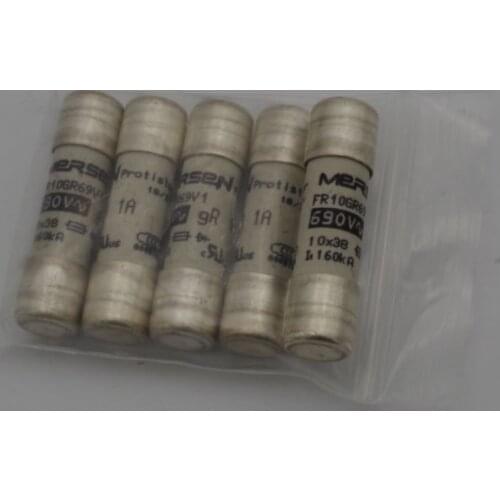 10pcs Original Fuse FR10GR69V1 690V 1A fast acting fuse for short circuit
