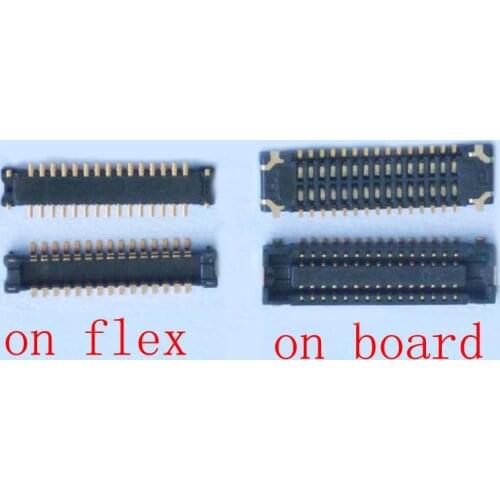 LCD FPC connector display screen Port flex cable for DOOGEE BL12000 Y8 Y6 Max THL T200 T200C T200S Plug on board 30pin