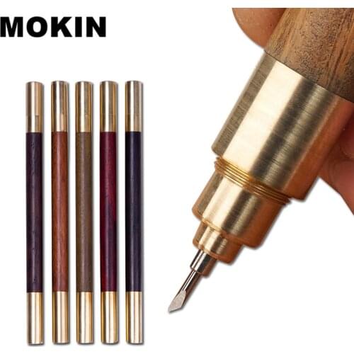 Dual-use Pen Knife Carving Craft Knife With Alloy Steel Tip Manual Engraving Marking Utility Wooden DIY Craft Tools