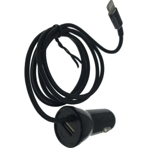 With cable High Quality USB Car Phone Charger 12V-24V 2.1A/1A For renault clio duster megane 2 captur logan kadjar Accessories