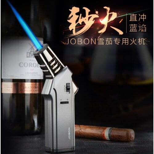 BBQ Jet Lighter Metal kitchen Torch Turbo Lighter Butane Windproof Refillable Gas Lighter Cigarette Accessorie Gadgets For Men
