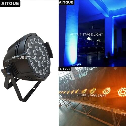 30pcs High quality led par spot light 24x15w rgbaw led par light wash par can