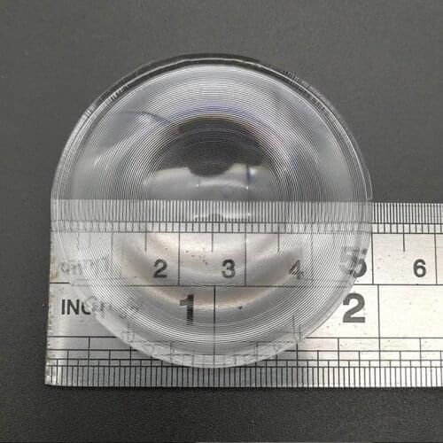 50mm Small Optical PMMA Plastic Solar Condensing Fresnel Lens 3D VR Glassses Lens MIni Magnifier Focal Length 2PCS