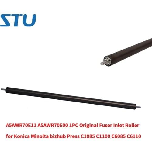 A5AWR70E11 A5AWR70E00 1PC Original Fuser Inlet Roller for Konica Minolta bizhub Press C1085 C1100 C6085 C6110 BH C6085 C6110