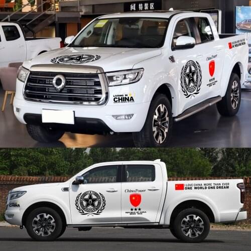 Car stickers FOR GWM PORE car exterior decoration Great Wall PAO personalized custom decals