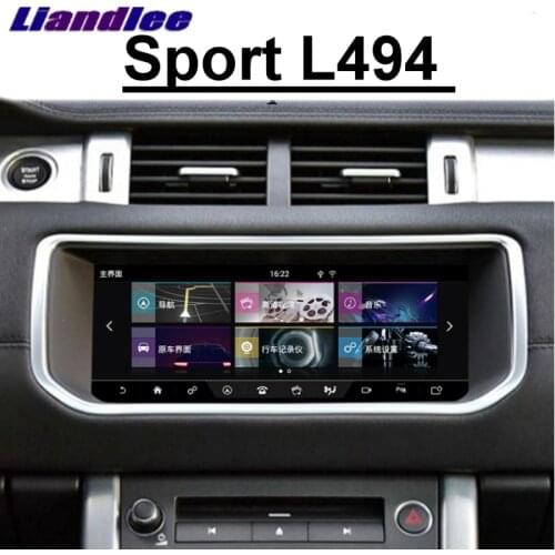 Liandlee Car Multimedia Player NAVI CarPlay For Land Rover For Range Rover Sport L494 2013~2019 Radio Audio GPS Navigation