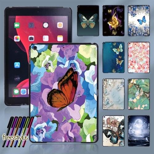 For Apple IPad Air 4/3/2/1/Mini 1/2/3/4/5/IPad 2/3/4/5/6/7/8/pro 9.7"/pro 11"(2018/2020/2021)/10.5" Tablet Back Shell + Stylus