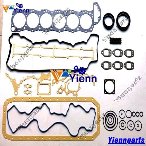 HINO J08C J08CT Full gasket kit 04010-0706 with head gasket steel made for HINO KC-FF1J KC-FD1J Trucks diesel engine parts