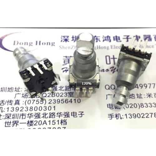 ALPS Alps EC11K0925401 encoder pulses with a switch 18 is positioned axial length 18MM 9