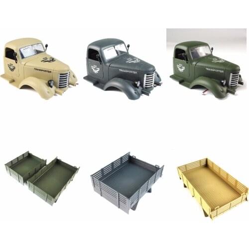 JJRC Q60 Q61 D826 D827 RC Military Truck 4WD 6WD RC Car spare parts Car barn Warehouse / car Head
