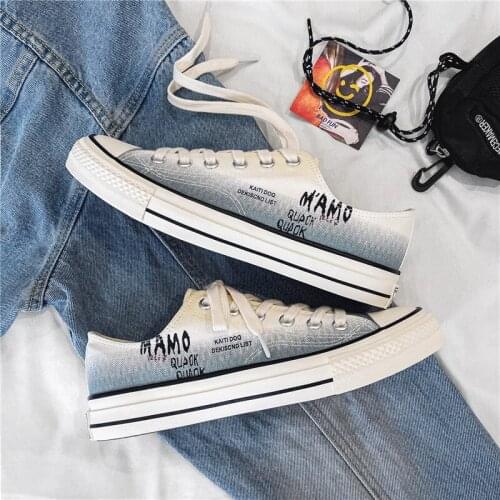 Men Skateboarding Shoes 2021 Summer New Fashion Male Shoes Casual Camouflage Canvas Sport Shoe Color Man Casual Shoes Sneakers